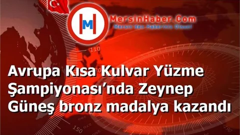 Zeynep Güneş Avrupa Büyükler Şampiyonası’nda kürsüye çıkan ilk bayan Türk yüzücü olarak tarihe geçti.