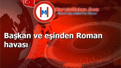 Başkan ve eşinden Roman havası