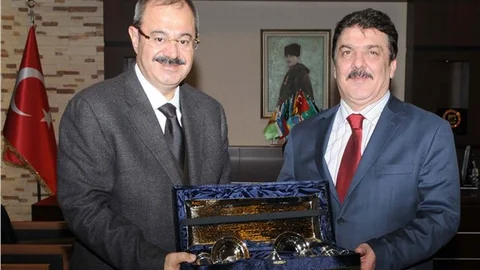 Iraklı başkonsolostan GSO'ya ziyaret