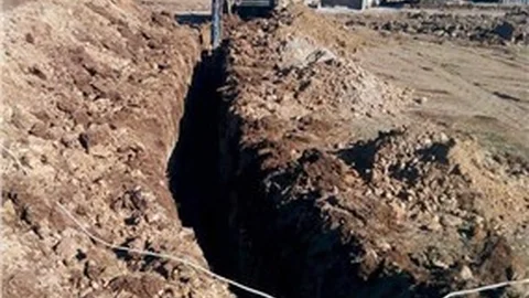 Kâhta Belediyesinden drenaj kanalı çalışması