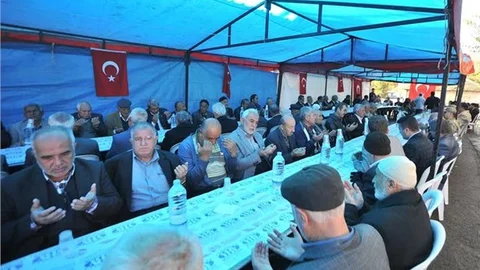 Şehit astsubay için mevlit okutuldu