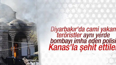 Diyarbakır'da 1 polis şehit oldu