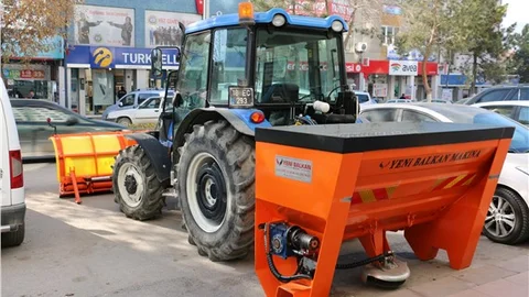 Çankırı Belediyesi kış hazırlıklarını tamamladı