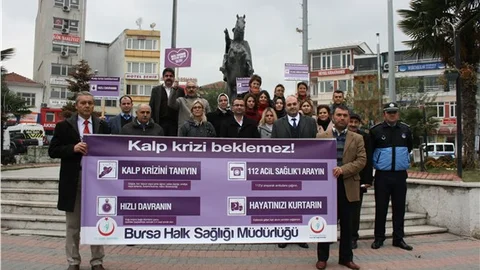Sağlıklı yaşam ve hareket için yürüdüler