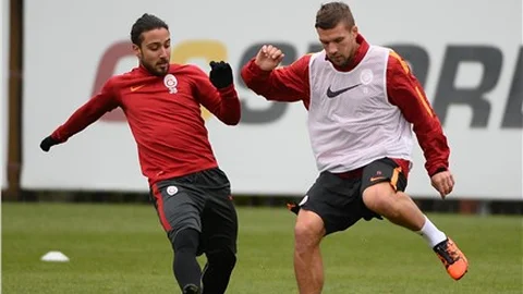 Galatasaray, Beşiktaş maçı hazırlıklarını sürdürdü