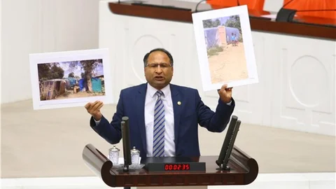 92 yıl sonra ilk kez bir Roman, Meclis Genel Kurulu'nda konuştu