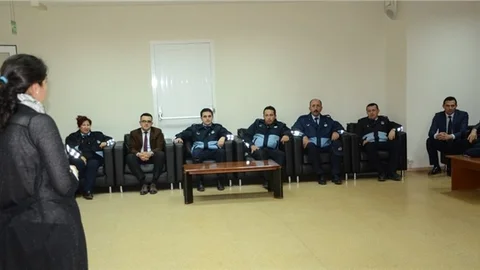 Zabıta personelinin eğitimleri devam ediyor