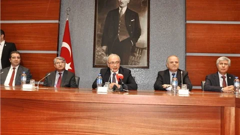 Mersin ve Tarsus heyeti  Elvan'la görüştü