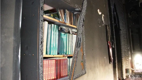 Kurşunlu Camii harabeye döndü