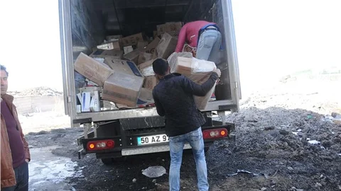 Nevşehir’de 74 bin paket kaçak sigara imha edildi
