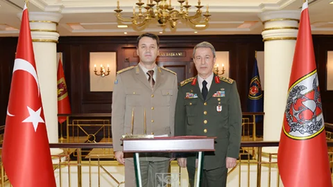 Bosna-Hersek heyeti Genelkurmay'da