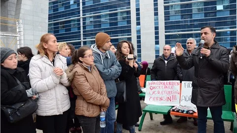 Maaş alamayan adliye işçisi Çocuğum cebindeki 2 lirayı bana getirdi!