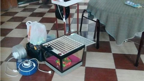 Manavgat'ta bir dernekte tombala makinesi ele geçirildi