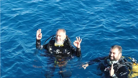 Dalış turizmine en fazla ilgiyi Almanlar gösteriyor