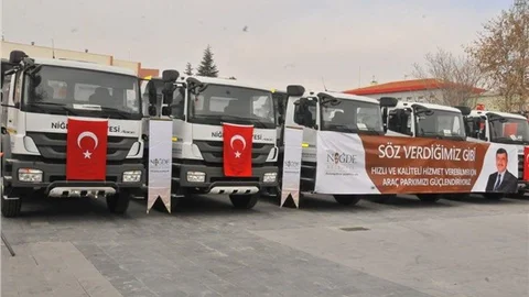 Niğde Belediyesi araç filosunu güçlendiriyor