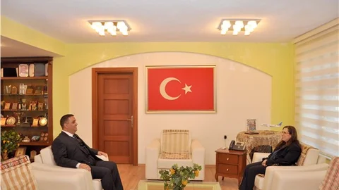 KKTC Mersin Konsolosu’ndan Tarsus’a ziyaret