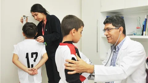 Çocuklarımız sporla gelişiyor