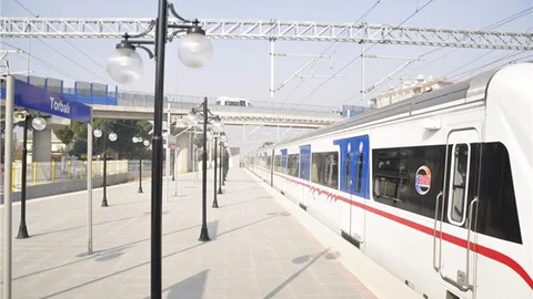 İZBAN Cumaovası-Torbalı hattında elektrikli tren denendi