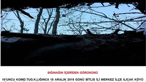Bitlis'te PKK’ya Ait Çok Sayıda Yaşam Malzemeleri Ele Geçirildi