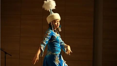 Melikşah’ta Kazakistan rüzgarı esti