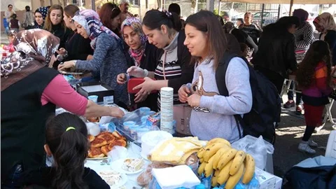 Öğrencilerden kan bağışı