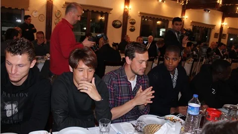 Bursaspor moral yemeğinde bir araya geldi