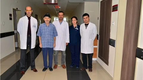 Akciğerindeki kitle video-kamera yöntemiyle çıkarıldı