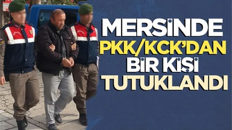 Mersin’de PKK’lı Bir Kişi Tutuklandı