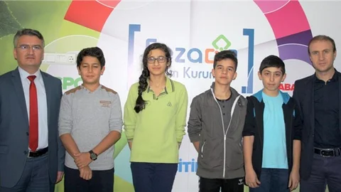 Feza Berk Ortaokulu, olimpiyattan 4 madalya ile döndü