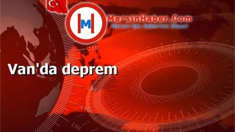 Van'da deprem