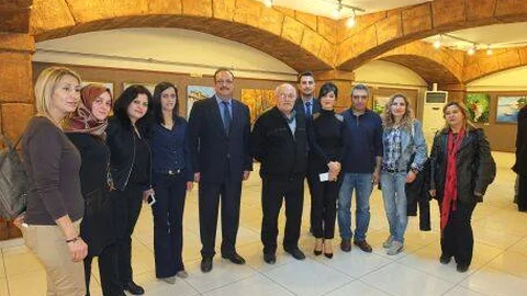 Özgecan Aslan  Kursiyerlerinin Resim Sergisi