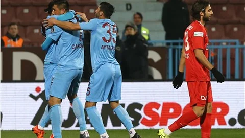 Trabzonspor 3 – Antalyaspor: 0