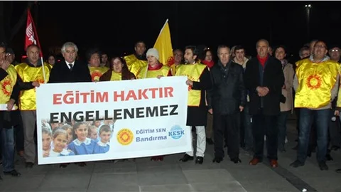 Cizre ve Silopi’de okulların kapatılmasına tepki