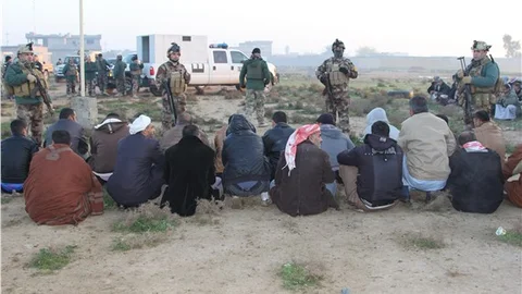 Kerkük'te huzur operasyonu IŞİD üyesi 18 kişi gözaltına alındı