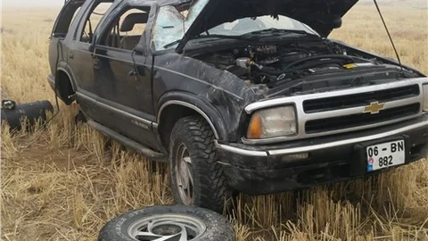 Niğde’de araç takla attı, bir kişi yaralandı