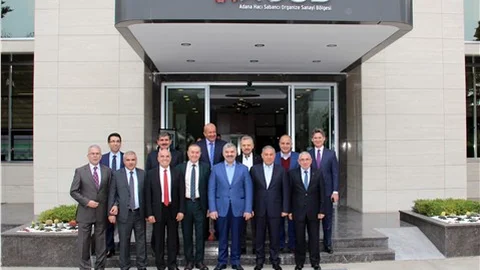 Kayseri ve Şanlıurfa büyükşehir belediye başkanları, Adana OSB’yi ziyaret etti