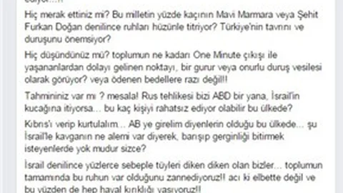 Baro Başkanı'ndan İsrail tepkisi Yaşananlar ancak hak ettiklerimizdir