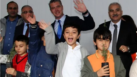 Çankaya ilçesindeki atıklar fidana dönüştü
