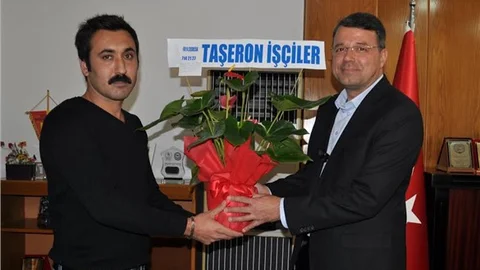 Taşeron İşçilerden Başkan Turgut’a ‘Sendika’ Teşekkürü