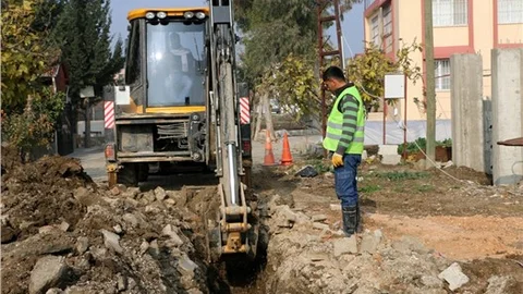 Çekmece Mahallesi’ne kanalizasyon hattı yapıldı