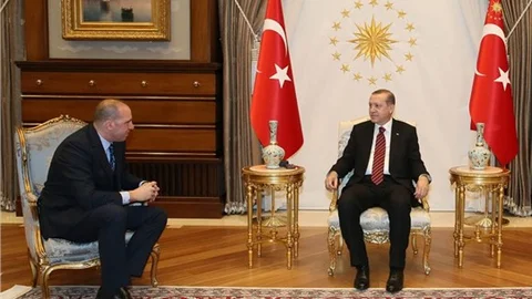 Cumhurbaşkanı Erdoğan, Harun Erdenay’ı kabul etti