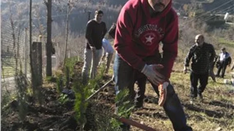 Ereğli'de fidan dikim etkinliği