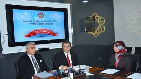 Hükümlüler ücretsiz kamu hizmetlerinde çalıştırılacak