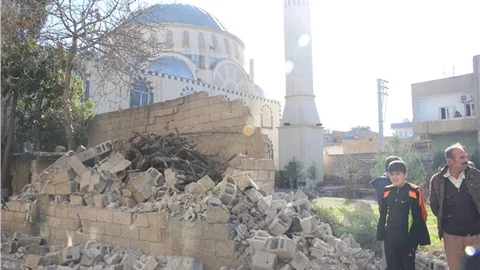 Nusaybin'de yasaktan geriye her yerdeki kurşun izleri kaldı