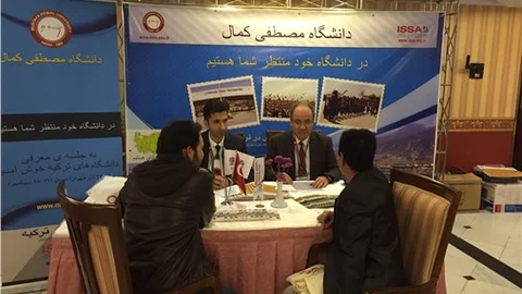 Mustafa Kemal Üniversitesi, İran’da Tanıtım Günleri Fuarı'na katıldı