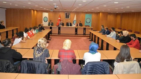 Rektör Ulcay, şampiyonları ağırladı