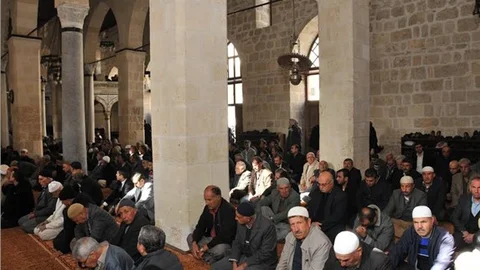 Şehitler  İçin Ulu Cami’de Mevlit Okutuldu