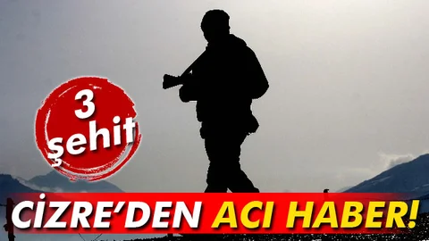 Cizre de Zırhlı Araç Geçisi Sırasında Patlama 3 Şehit