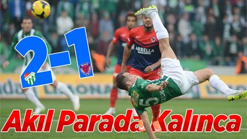 Bursaspor 2-1 Mersin İdmanyurdu