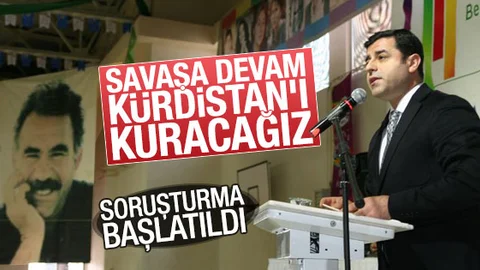 Demirtaş ve Hatip Dicle hakkında özerklik soruşturması
